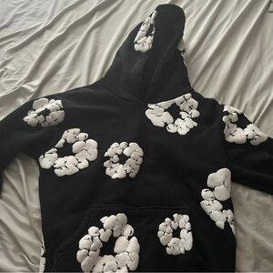 Denim Tears The Cotton Wreath Sweatshirt Black Hoodie
